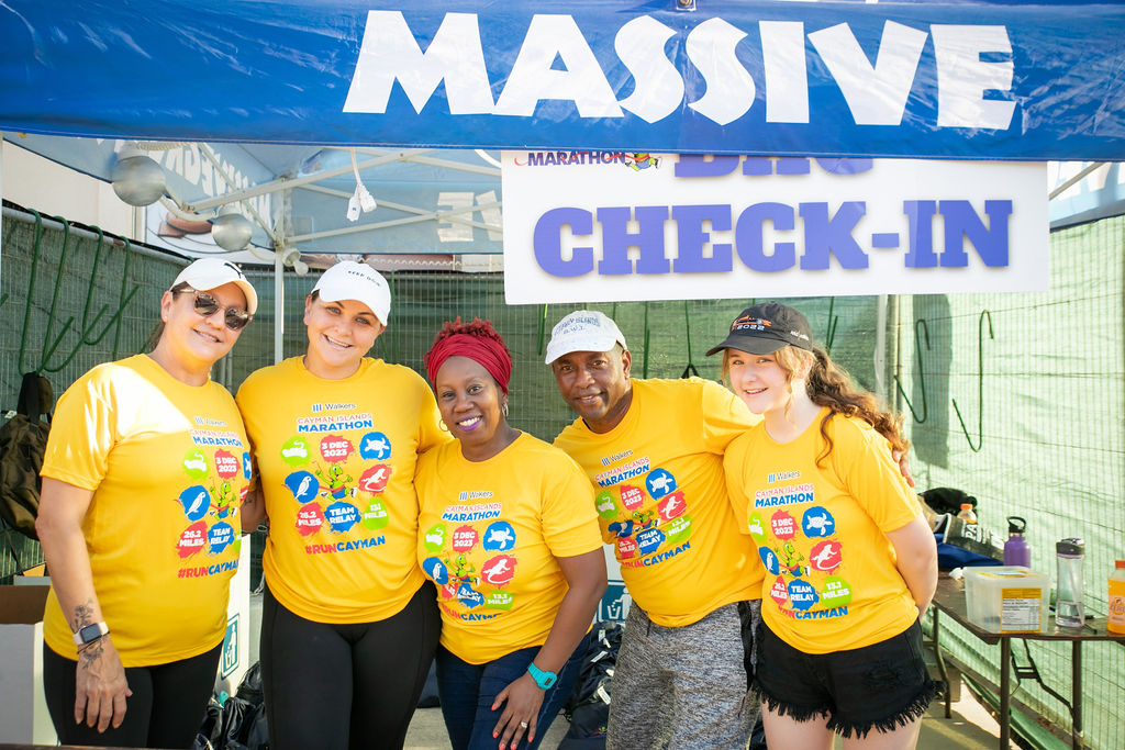 Cayman Islands Marathon Volunteers